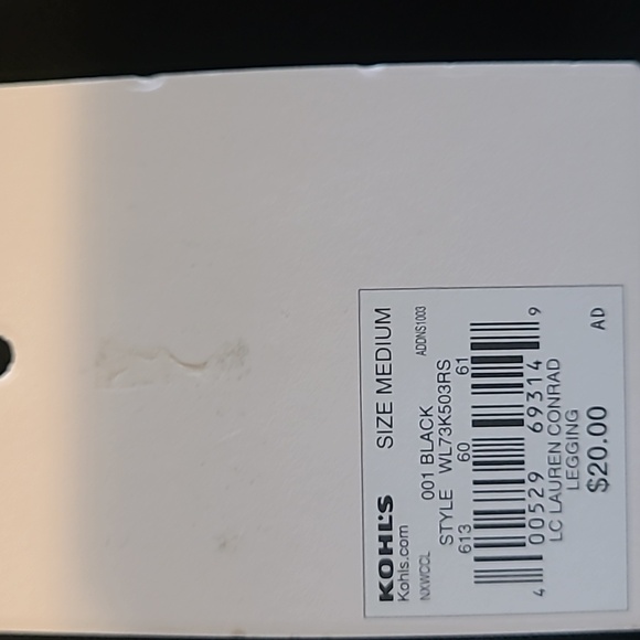 LC Lauren Conrad Black Leggings - Picture 2 of 8